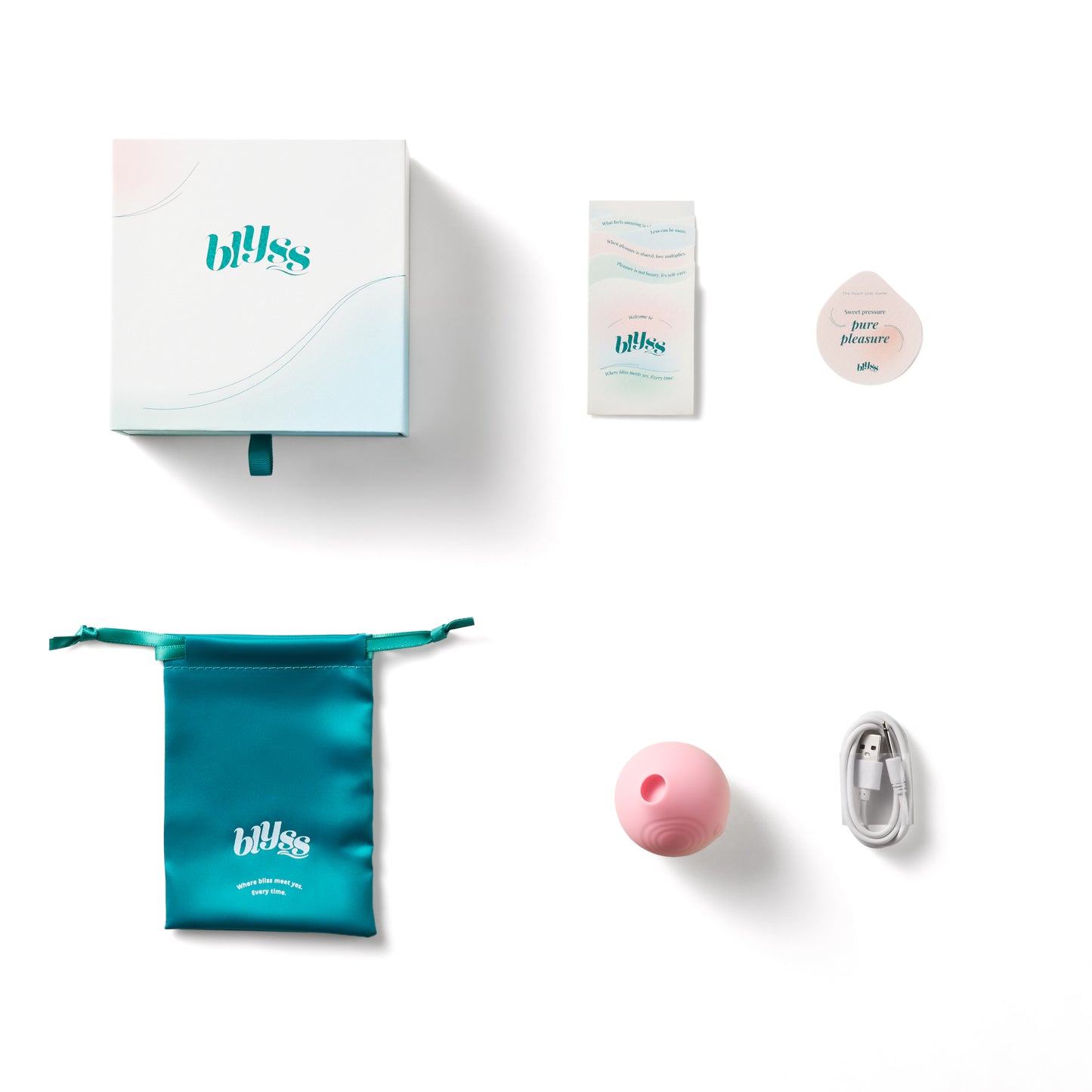 The Peach - Mini Suction Clitoral Massager | Blyss